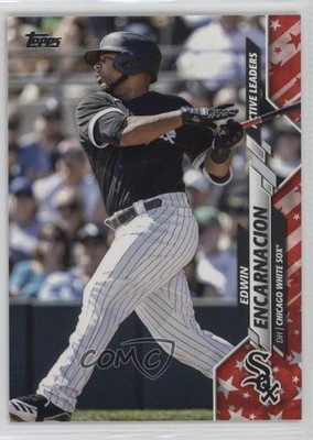 2020 Topps Update Active Leaders Independence Day /76 Edwin Encarnacion 10j2
