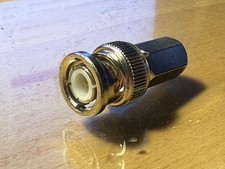 BNC Male Twist-on Coaxial Coax RG59 Connector .