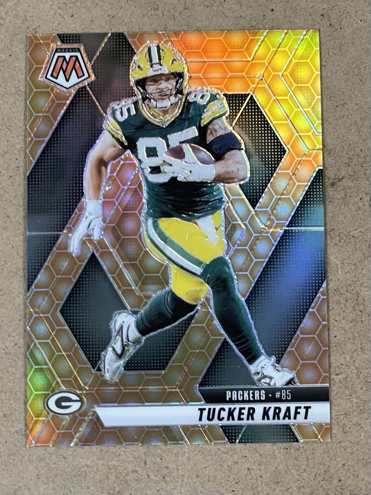 2025 PANINI MOSAIC HONEYCOMB PRIZM #50 TUCKER KRAFT