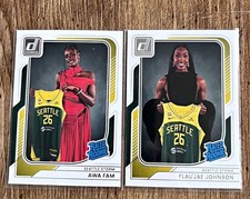 Panini 2026 Donruss WNBA Seattle Storm 2-Card Lot Rated Rookie #88 #92