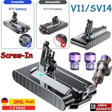 Batteria 6Ah per Dyson V11 SV14 Absolute Complete Screw In-Battery Filter Sony Cell