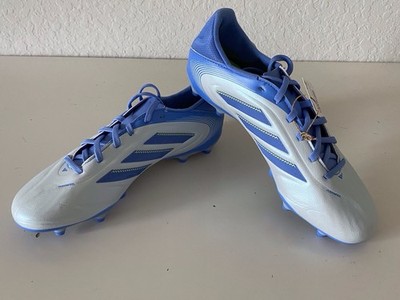 Adidas Copa Pure 3 League FG Halo Blue Lucid Lemon ID9050  Men s Sz 7.5 W 8.5