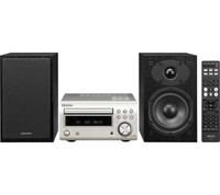 DENON DM-41DAB Wireless Traditional Hi-Fi System - Premium Silver