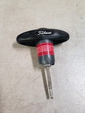 Titleist Golf Torque Wrench Tool - Black/Gray/Red Plastic  Metal DAMAGED