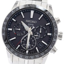SEIKO Astron SBXC003/5X53-0AB0 GPS Solar Powered Radio Men's Watch_948316