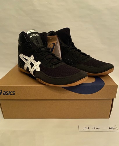 ASICS MATFLEX 7 Men's Wrestling Shoes Black White 1081A051 Japan comfort - Picture 1 of 15