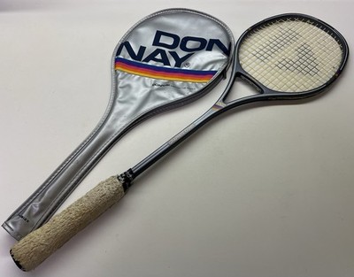 Vintage Belgium Made Donnay Graphite Comp Mid Size Tennis Racket w/ Case