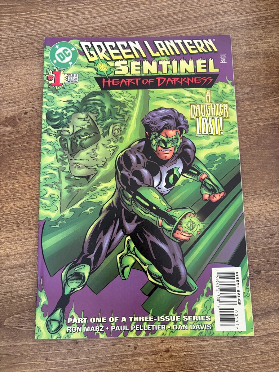 Lot Of 3 Green Lantern Sentinel Darkness DC Comic Books # 1 2 3 VF
