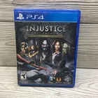 Injustice Gods Among Us Ultimate Edition (PlayStation 4) PS4 CIB ➜ disc is MINT