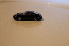 HO Scale Malibu, 1990's 2 Door Porsche Carrera Automobile, Black