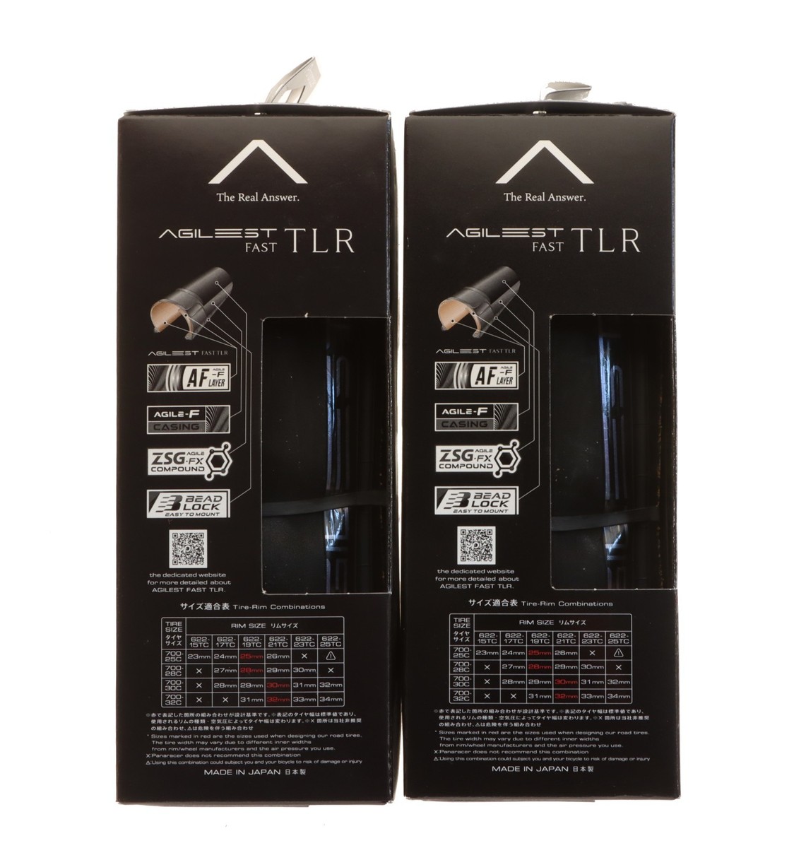 Panaracer Agilest FAST TLR TUBELESS Folding Road Tire 700x28c Pair