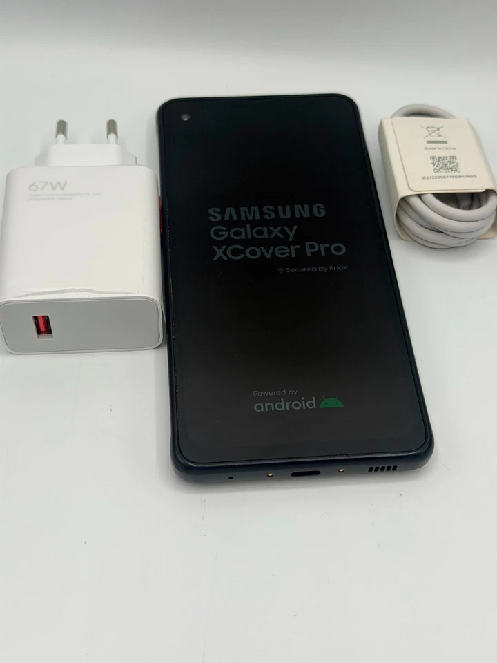Samsung Galaxy XCover Pro 64 Go Noir Double SIM Débloqué - Photo 1/4