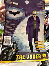 Rubie's, Men's Batman The Dark Knight Joker Costume Black/Purple, Size XL