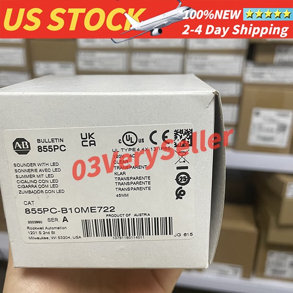New Sealed Allen-Bradley 855PC-B10ME722 Fast Ship