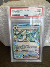 Vaporeon ex 023/131 Sv: Prismatic Evolutions Holo