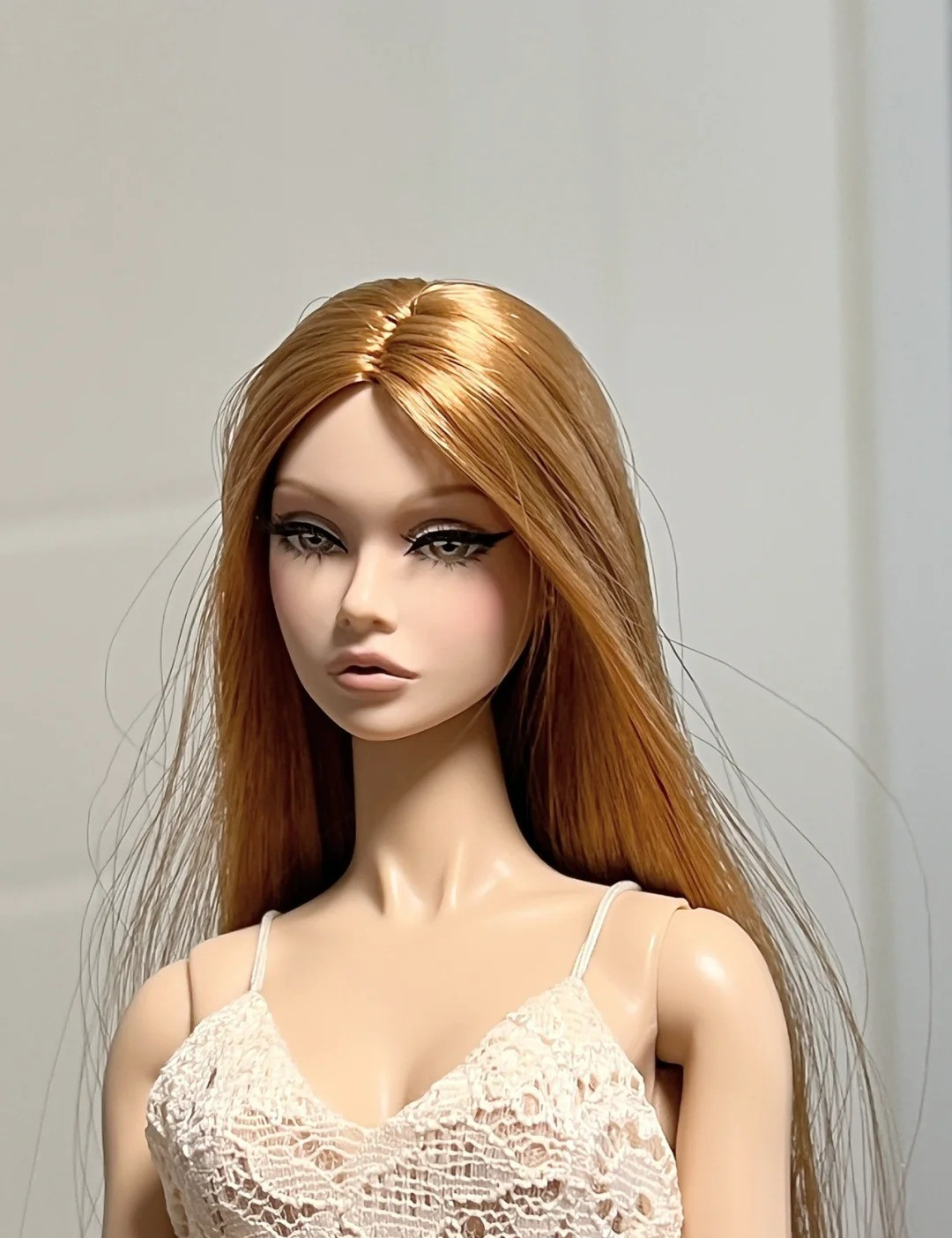 integrity toys OOAK Repaint Poppy Parker Custom Art Doll Head