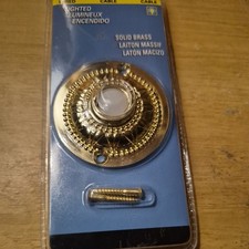 Carlon DH1650L Lighted Doorbell Button Solid ...