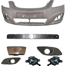 Set Stoßstange vorne Träger+Zubehör+Nebel für Opel Zafira B Bj. 08->> Facelift