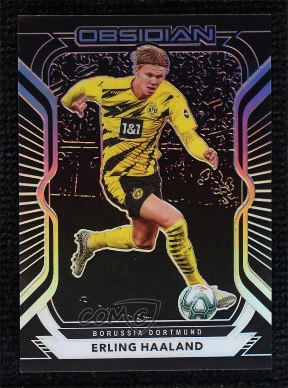 2020-21 Panini Obsidian 76/195 Erling Haaland #86