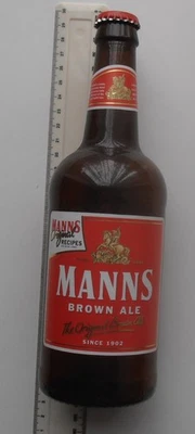 EMPTY VINTAGE BOTTLE MANNS BROWN ALE 500ml 2009 - Image 1 of 4