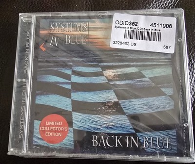 Systems In Blue Back in Blue (CD) USA Seller. Mint Cindition. Sealed. Fast Ship