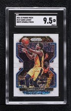 2021-22 Panini Prizm White Sparkle Prizm Caris LeVert #147 SGC 9.5 Mint+ 1gv4