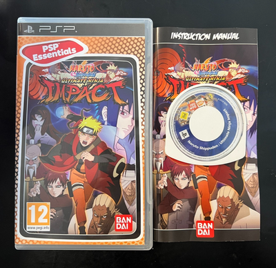 Naruto Shippuden Ultimate Ninja Impact (Sony PSP) Complete in Box