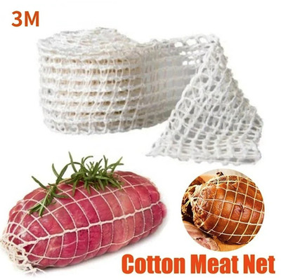 3M Cotton Meat Net Butcher String Sausage Ham Roll Packaging Tool - NEW