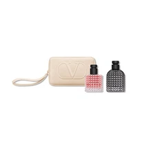 Valentino Donna EDP 6ml Uomo EDT4ml Born in Roma  & Wristlet.