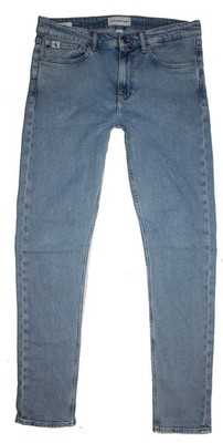 Calvin Klein CK Herren Jeans Hose CKJ Slim Tapered Stretch W33 L34 blau