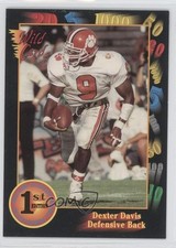 1991 Wild Card Draft Dexter Davis #43 Rookie RC 0c4. rookie card picture