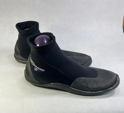 NEOsport Watersport Boots Unisex Size 8 Black, SCUBA, Snorkel,  3mm insulated