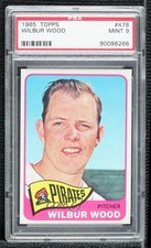 1965 Topps Wilbur Wood #478 PSA 9 MINT n8a