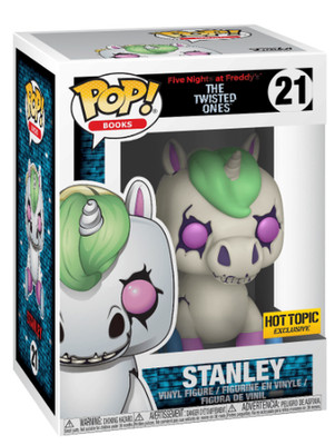 Funko Pop! Vinyl Books FNAF Stanley #21 Hot Topic Exclusive