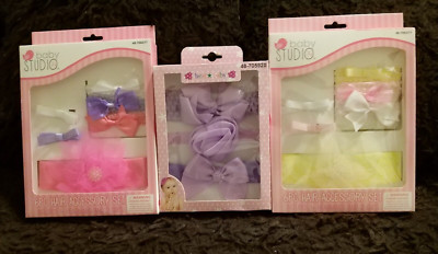 Baby Studio Infant Hair Accessories Set of 15 pc Gift Box (Newborn)