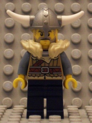 LEGO Vikings Minifigur - vik040 - Krieger  Warrior -''UNBESPIELT''