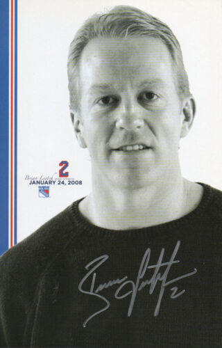 NEW YORK RANGERS 6X9 TEAM ISSUED CARDS- AUTOGRAPHED 17 DIFF - RICHTER, LEETCH ++
