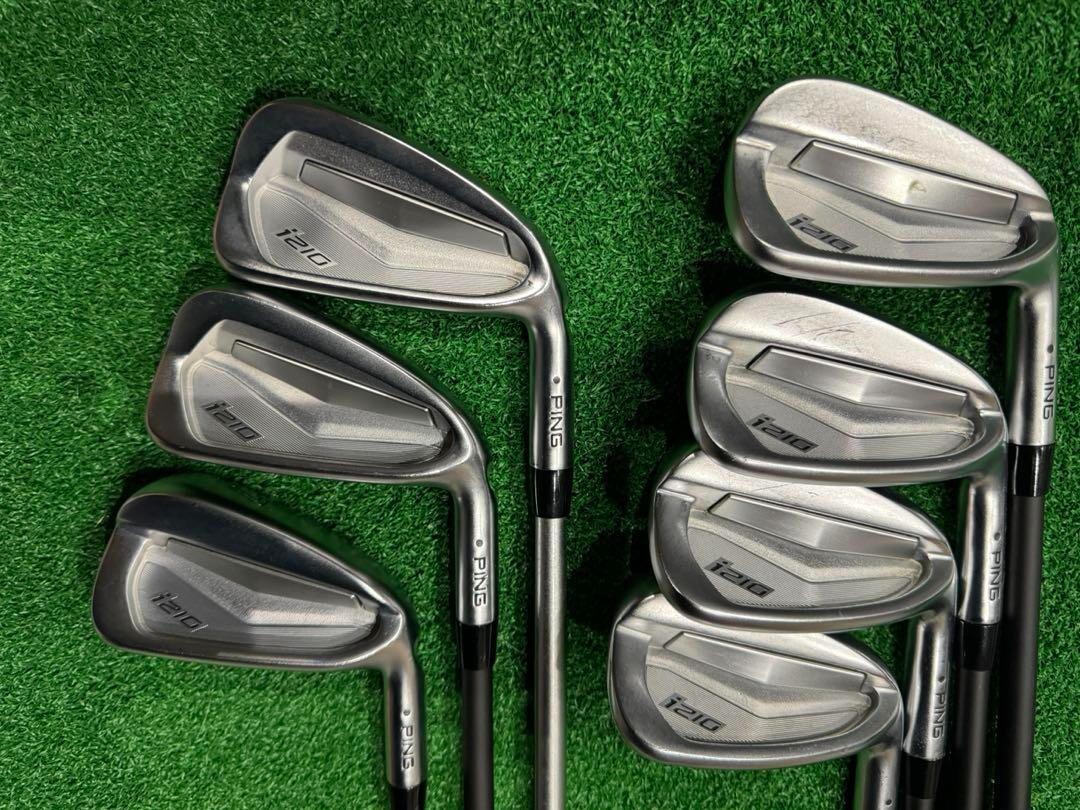 PING i210 アイアン　TRAVIL 7本セット ◼️7pcs◼️ PING i210 Iron set 7clubs 5-9,W,U Shaft TRAVIL