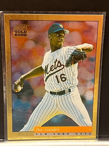 New York Mets - Doc Gooden 1994 Score - Gold Rush #22 NM-MT