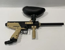 Tippmann T141001 Paintball Gun - Beige/Black With Red Paintballs Pre Owned