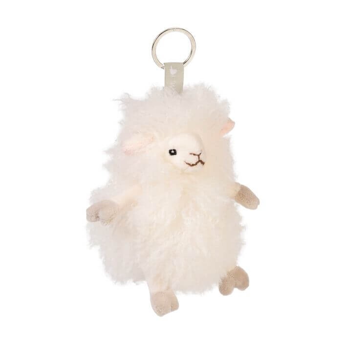 B&Q -  Plush Animal Key RingSoft Plush Charm With Metal Ring And ClipChoice Of Animal14 X 6 X 7 Cm - Image 2