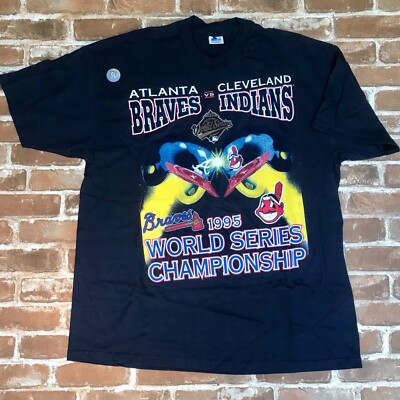 braves 1995 world series shirt