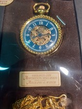 Orologio da tasca da Collezione Hachette Meccanico catenella e scatola Vintage 2