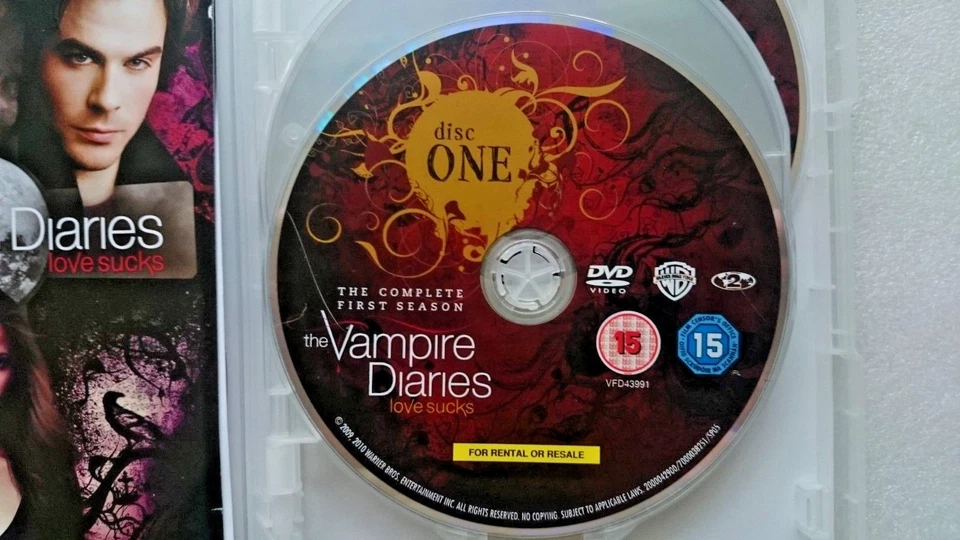The Vampire Diaries: Series 1 - Complete (DVD, 2010) - Image 4 of 4