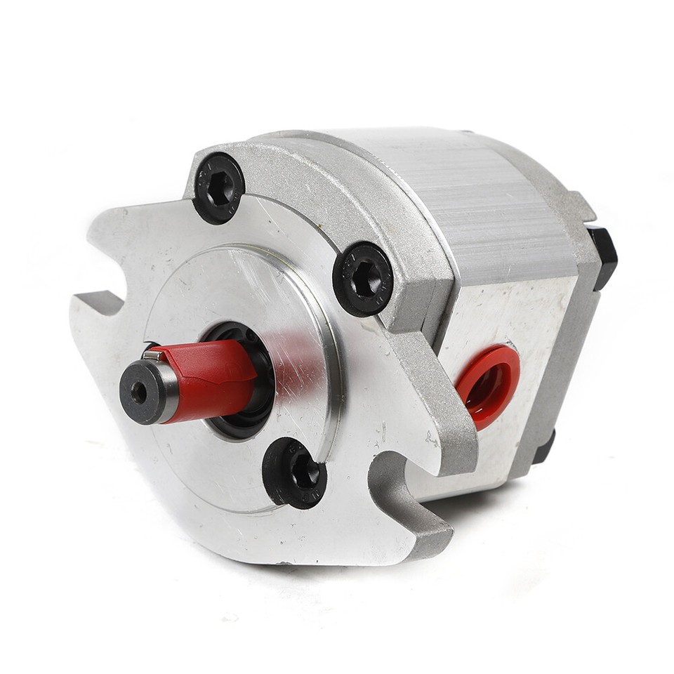 Mini Hydraulic Gear Pump High Pressure Gear Pumps 0.8ml/r Aluminum
