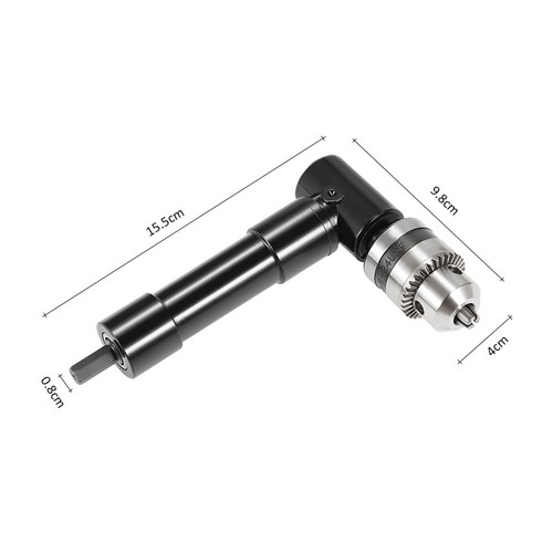 Right Angle Adapter Drill 90degree Cordless Right Angle Drill Attachment Adapter - Picture 6 of 7