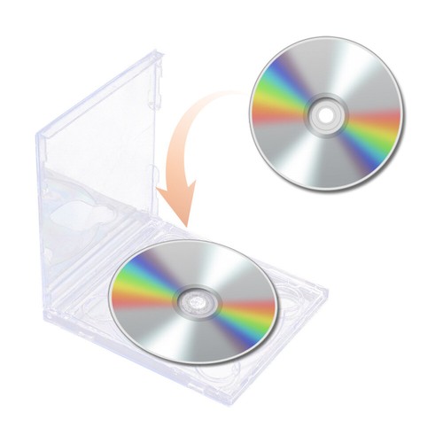 5 Pcs Clear Jewel Cases Standard Jewel Cases Cd/dvd Storage Case Plastic - Afbeelding 10 van 12