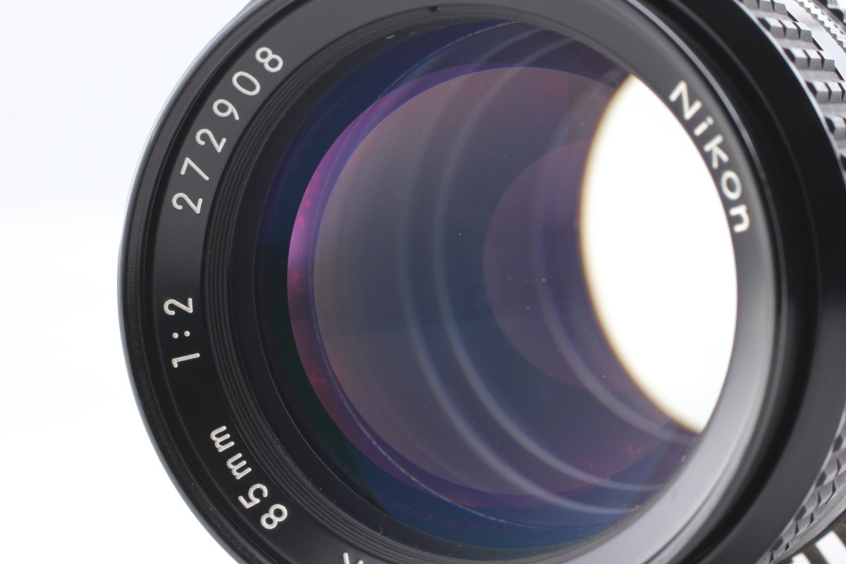Near MINT] Nikon AI-s AIS Nikkor 85mm f2 MF Portrait