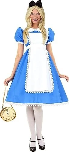 Déguisement Alice Suprême Femme Robe Alice au Pays des Merveilles XS