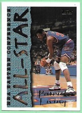 1994 Topps Basketball Patrick Ewing #1 Knicks NBA Eastern Conference👍